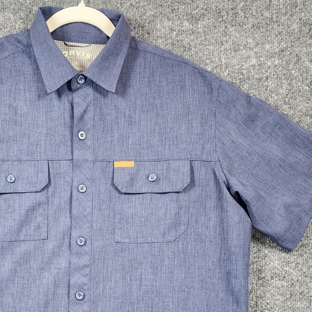 Orvis Men's Fishing Shirt Size M Gorpcore Outdoor Utility Coastal